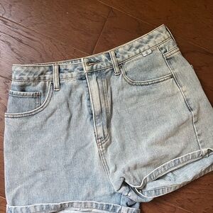 Rhythm Blue Jean Shorts Classic Cut-Off Style